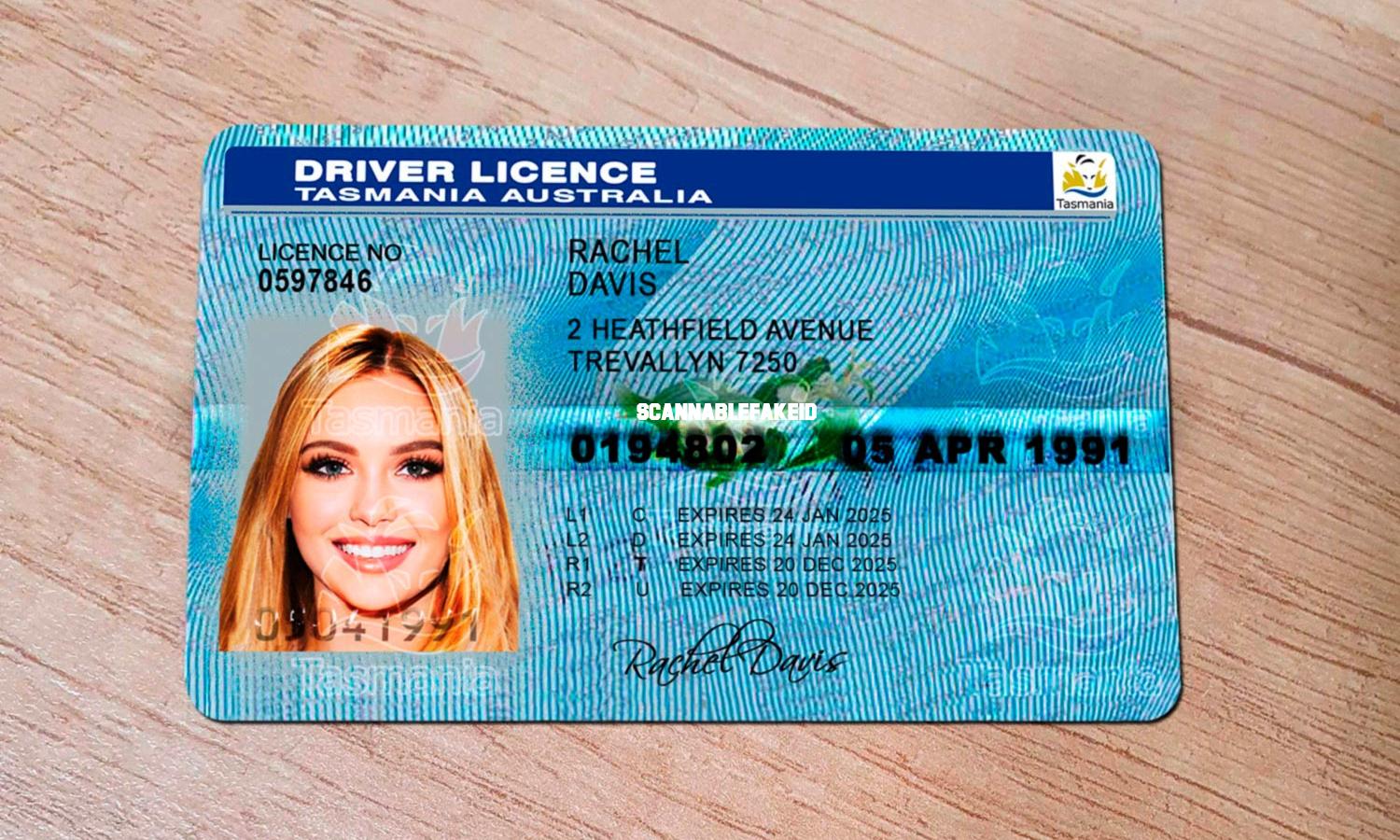 Driver licence Tasmania