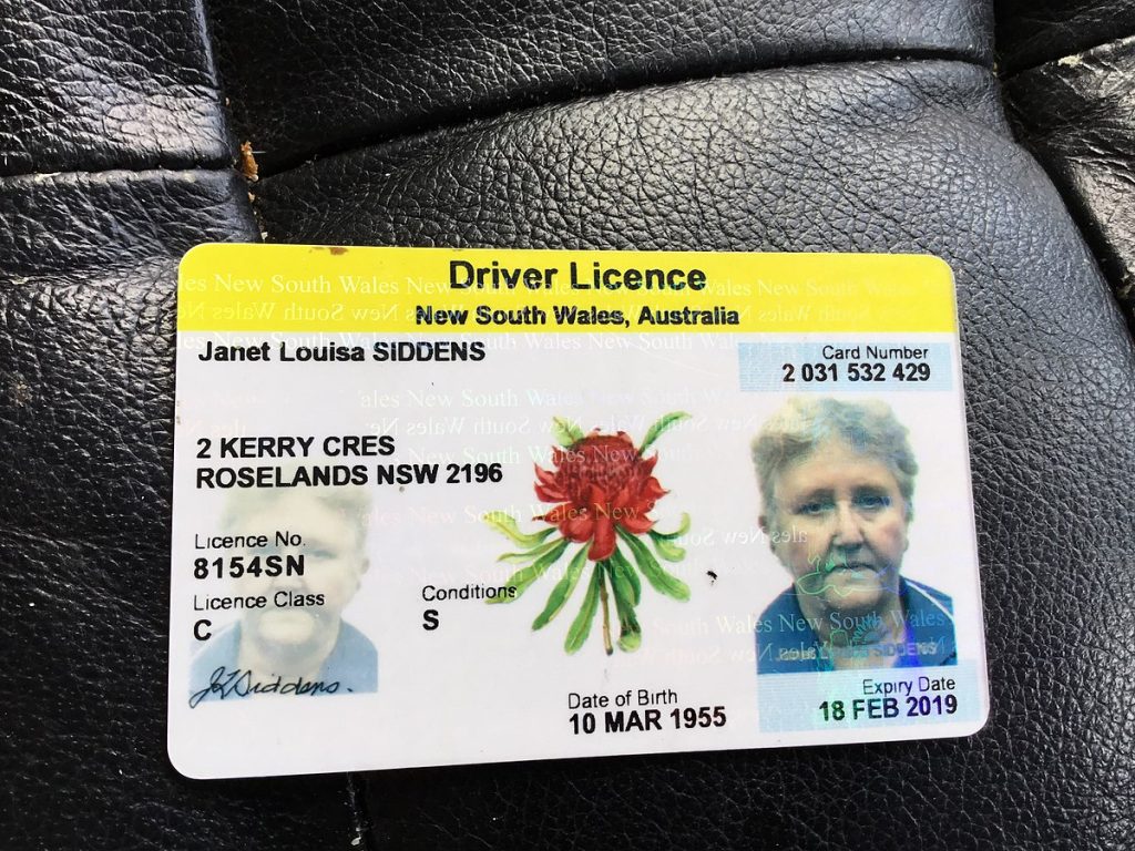 New south wales drivers licence